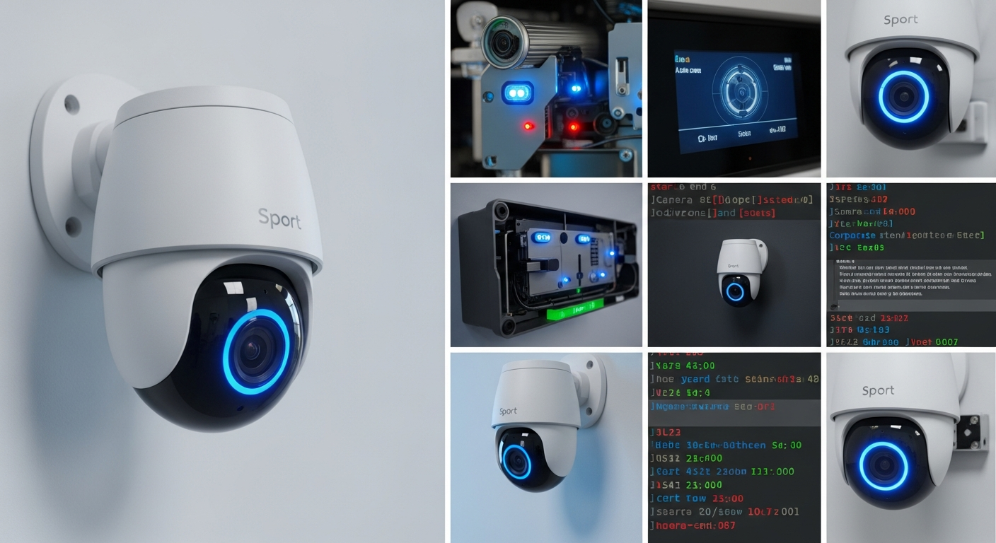 Камера на фасаде магазина — IP-камера уличная