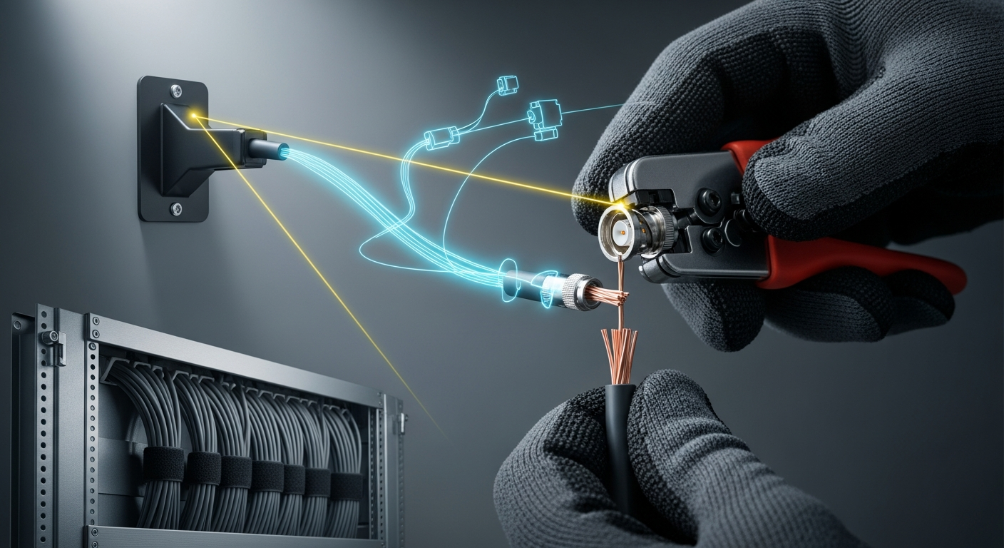 Монтаж видеорегистратора и прокладка кабелей — установка видеонаблюдения в подъезде