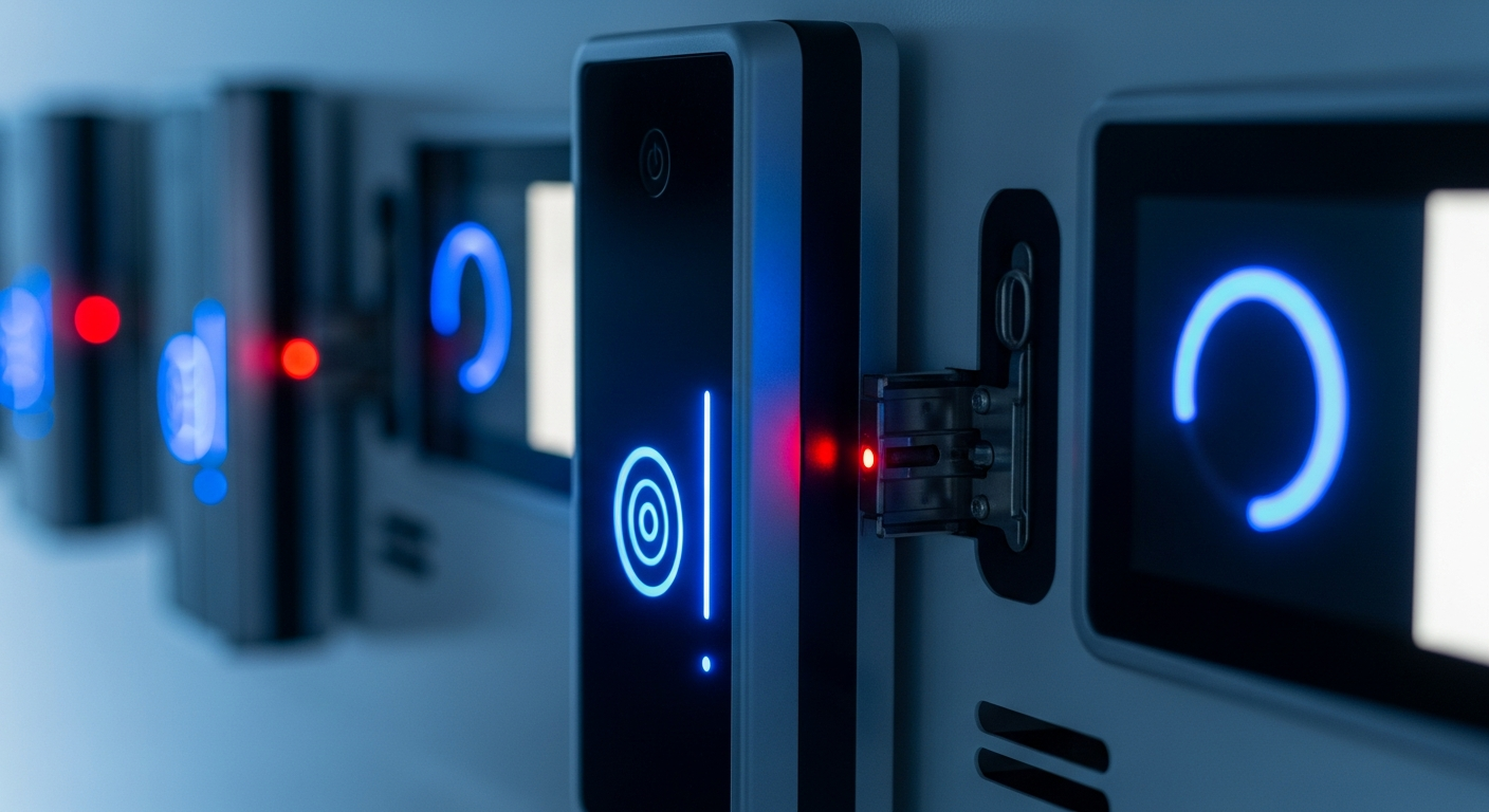 Контроллер у проходной — система управления СКУД