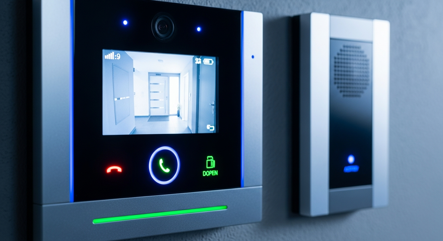Вызов у входа — видеодомофон для дома