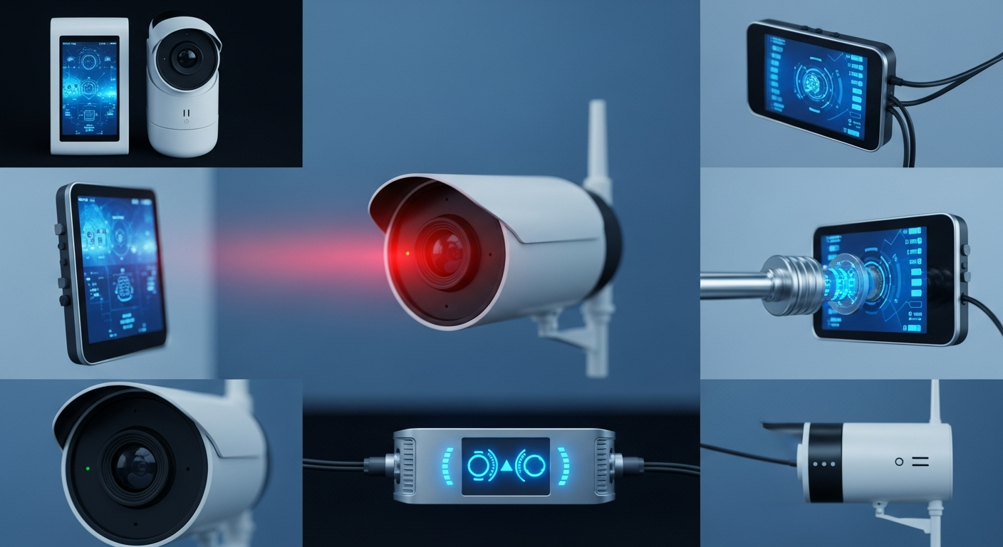 Контроль периметра — цилиндрическая IP камера