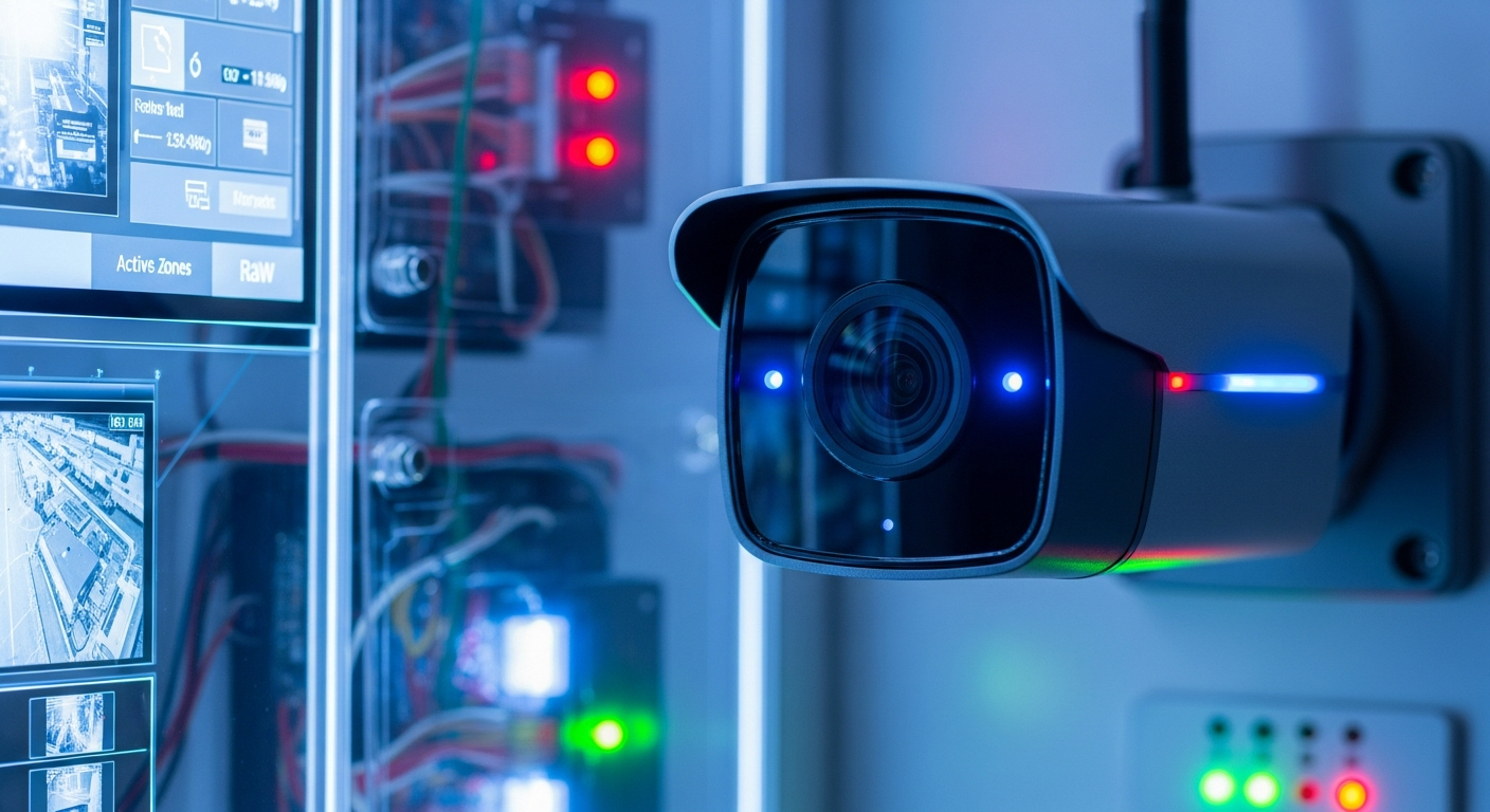 Камера в офисе для удалённого контроля — IP камеры TP