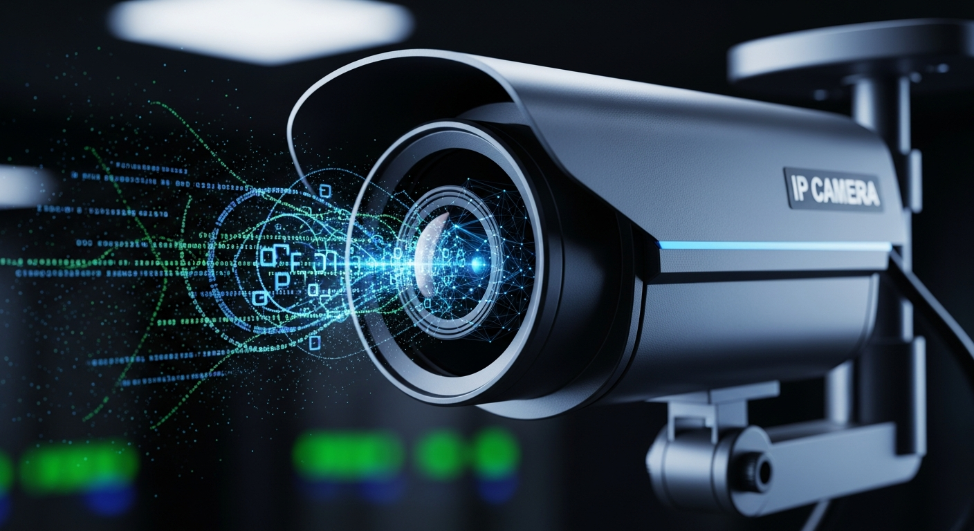 Уличная установка с ИК для периметра — IP-камера 4