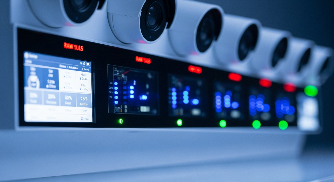 Монтаж и комплект для магазина — 8 IP камер