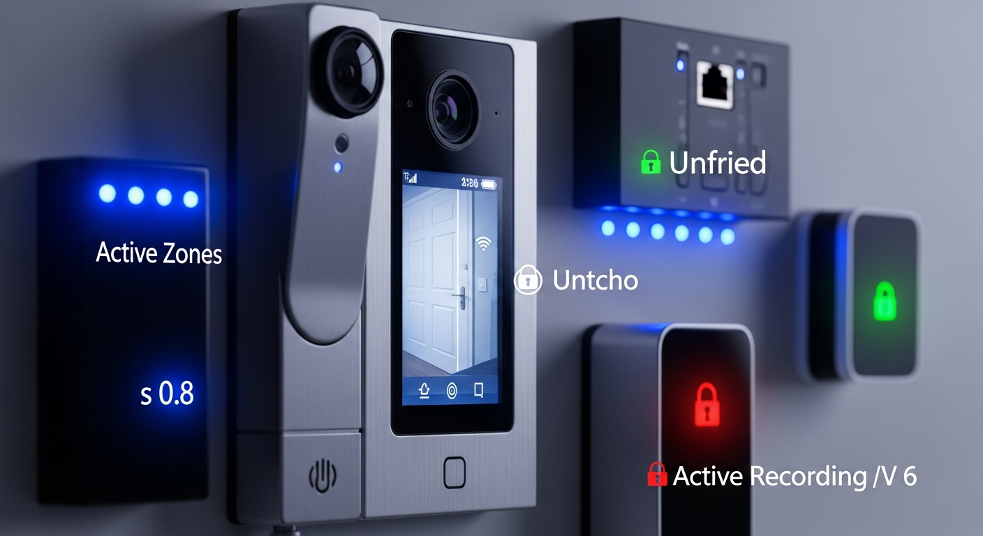 Уличная панель с экраном — видеодомофон для частного дома